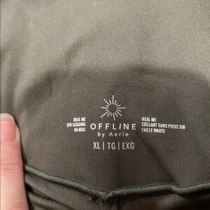 Aerie Offline Chocolate Leggings